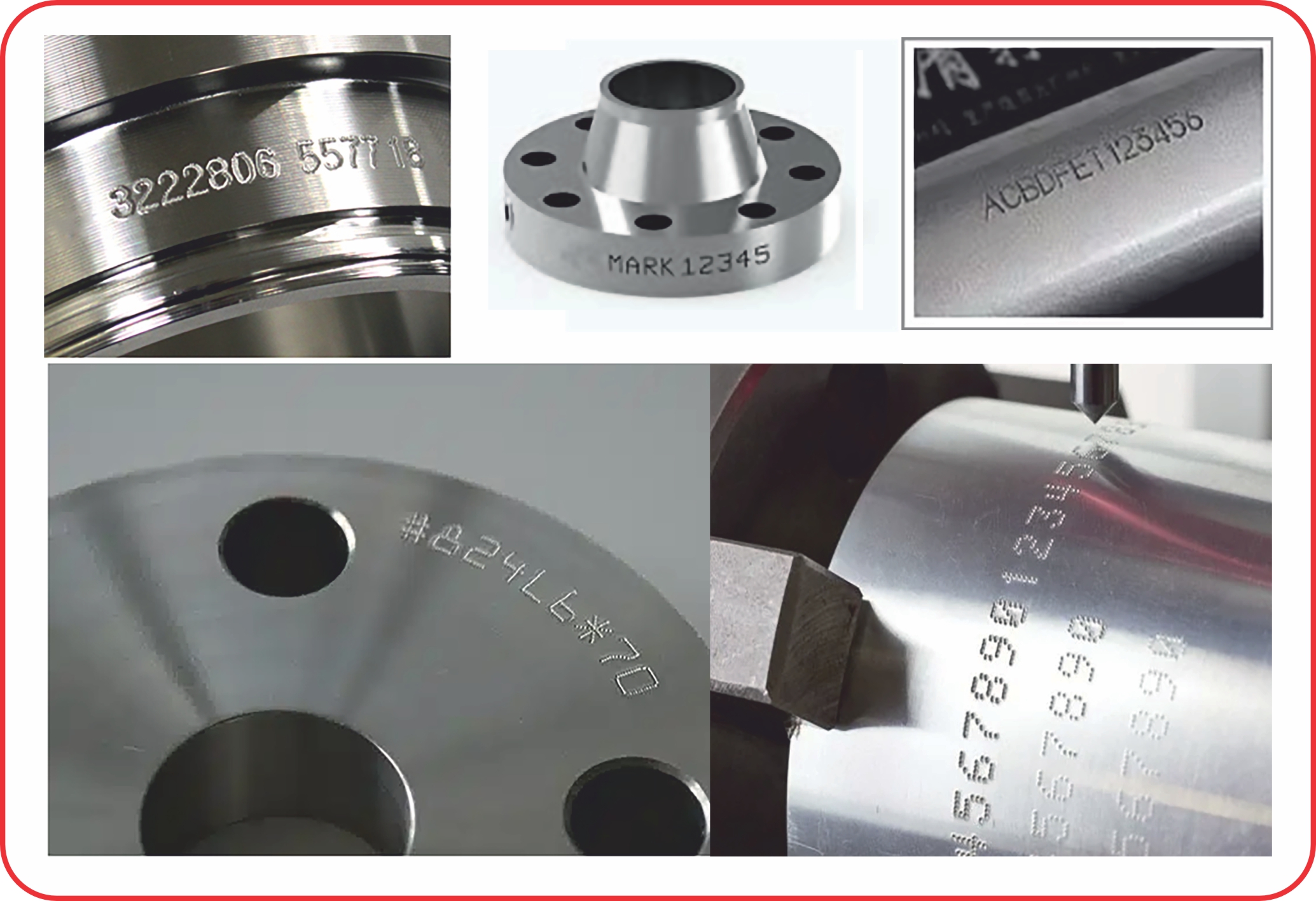 ULS 100 Benchtop Dot Peen System (Servo) Sample